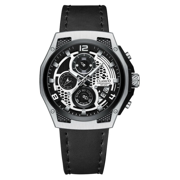 Black-Silver Dial | Black Band / 40MM