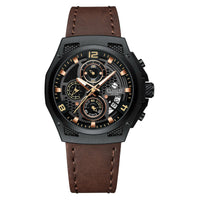 Brown-Black Dial | Brown Band / 40MM