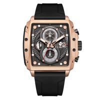 Black-Rose Gold Dial | Black Band / 42MM