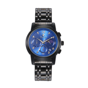 Blue Dial | Black Bezel | Black Band