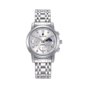 Silver Dial | Silver Bezel | Silver Band