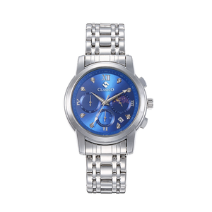 Blue Dial | Silver Bezel | Silver Band